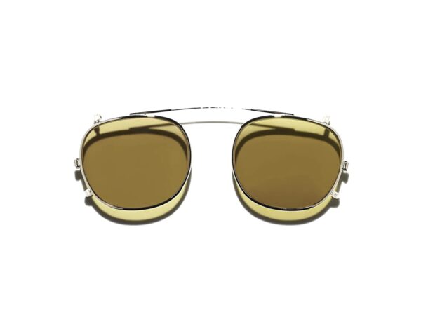 Moscot Sun Cliptosh gold amber