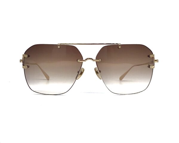 Linda Farrow Reyner light gold