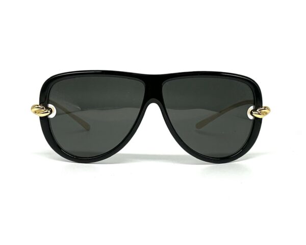 Bottega Veneta BV1513S 001 Aviator Knot
