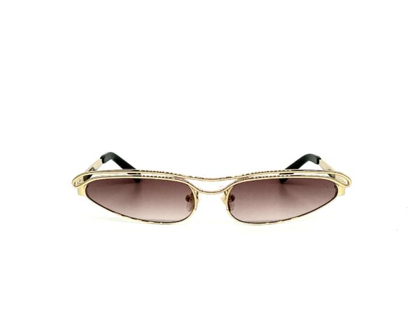 The Attico x Linda Farrow - Norma yellow gold/black